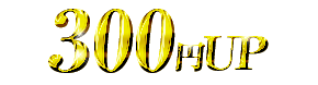 300円UP